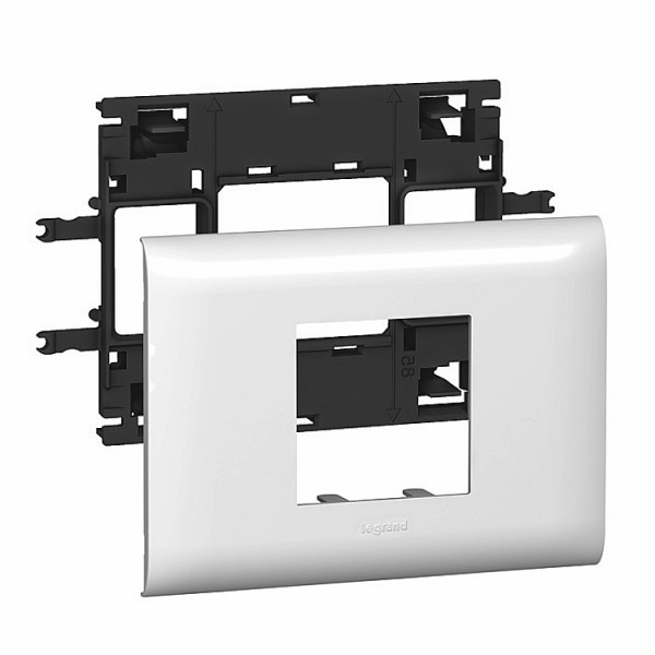 Műanyag csatorna rögzítő keret 85 MOSAIC