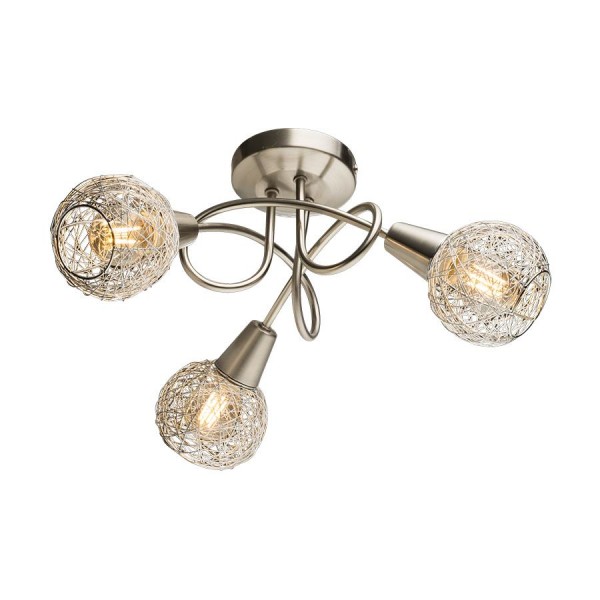 Mennyezeti lámpa E14 40Wx3 króm CARIER