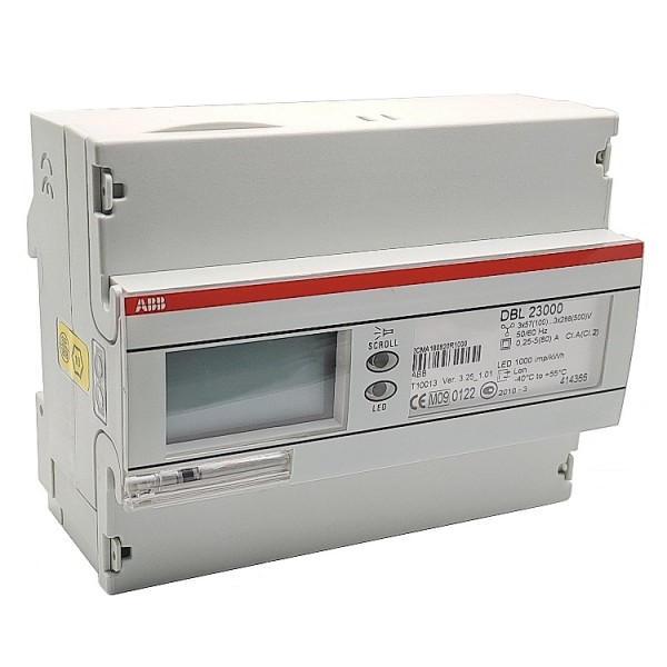 Fogyasztásmérő 3F+N 80A digit. TS35