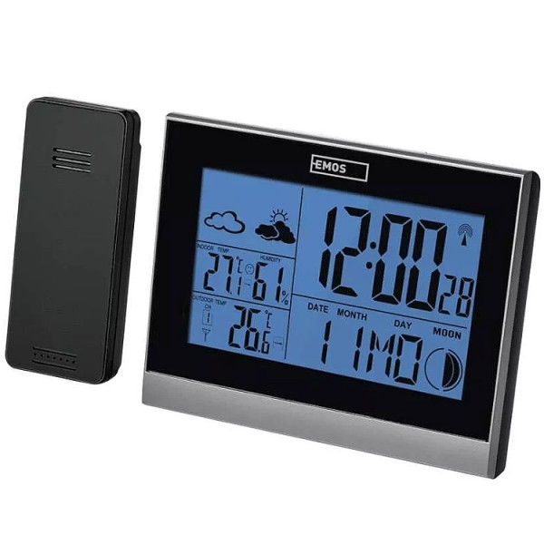 Hőmérő külső-belső vezeték nélküli 30m