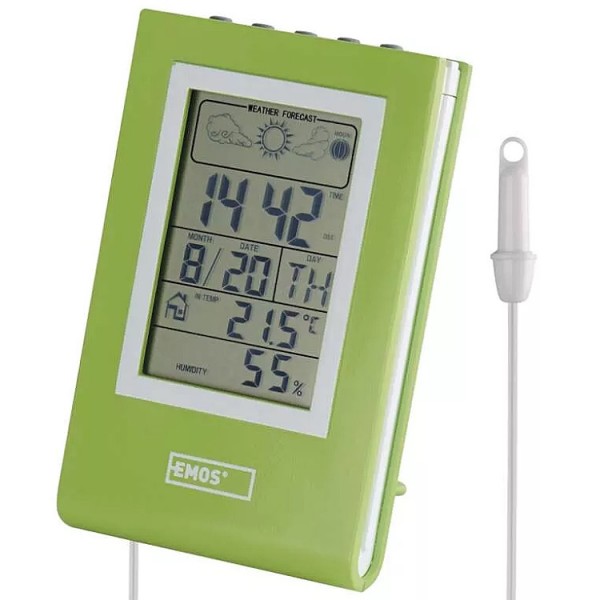 Hőmérő külső-belső vezetékes