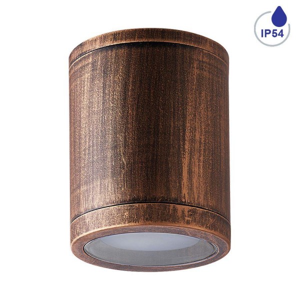 Kültéri mennyezeti lámpa E27 12W rusztik