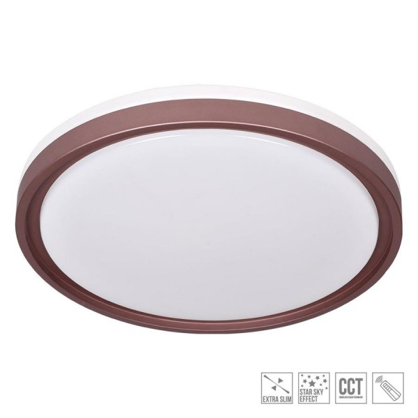 Mennyezeti lámpa LED 33W kavébarna FLORE