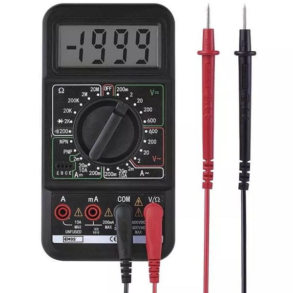 Mérőműszer digitális (hangjelzős)