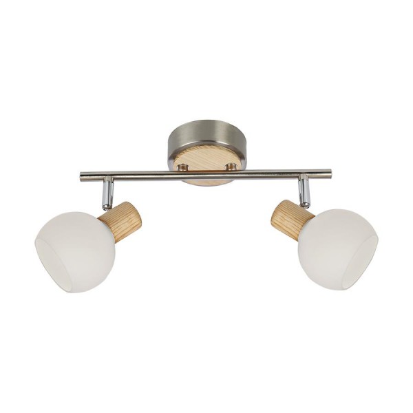 Lámpatest E14 25Wx2 króm TONG