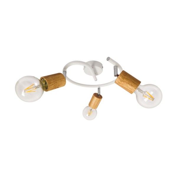 Lámpatest E27 40Wx3 fehér VEDMA