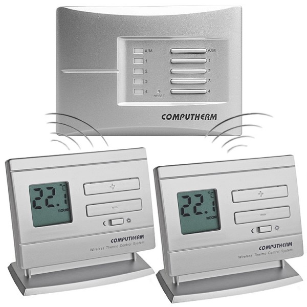 Szobatermosztát fk RF (adó-vevő)