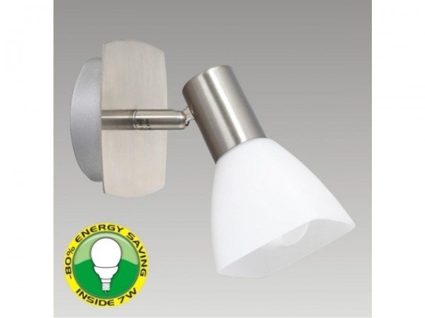 Lámpatest E14 40W matt króm AIDA