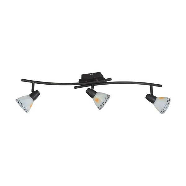 Lámpatest E14 40Wx3 barna AZTEC