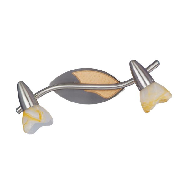 Lámpatest E14 40Wx2 barna SISSI