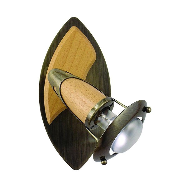 Lámpatest E14 40W bronz ZEUS