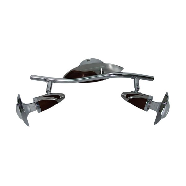 Lámpatest E14 40Wx2 fekete ZEUS