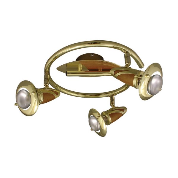 Lámpatest E14 40Wx3 bronz ZEUS