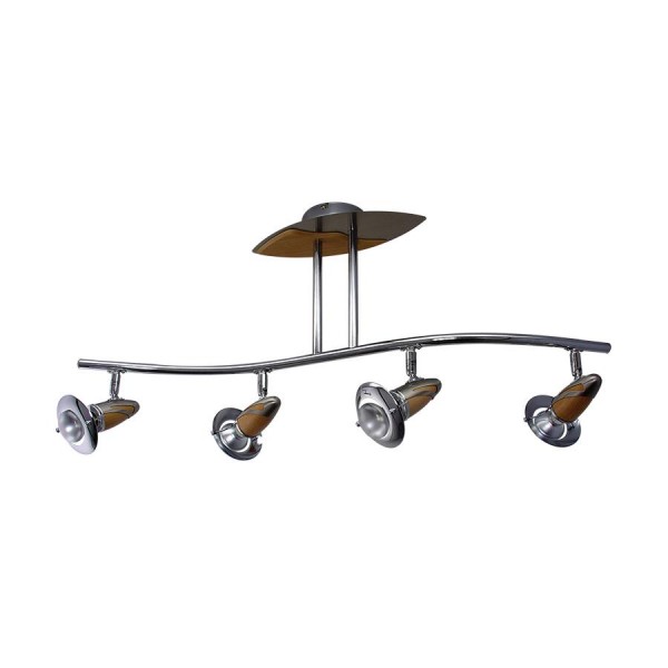 Lámpatest E14 40Wx4 króm ZEUS