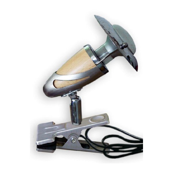 Csiptetős lámpa E14 40W króm ZEUS