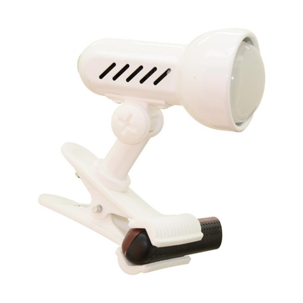 Csiptetős lámpa E14 40W fehér METRO