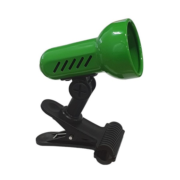 Csiptetős lámpa E14 40W zöld METRO