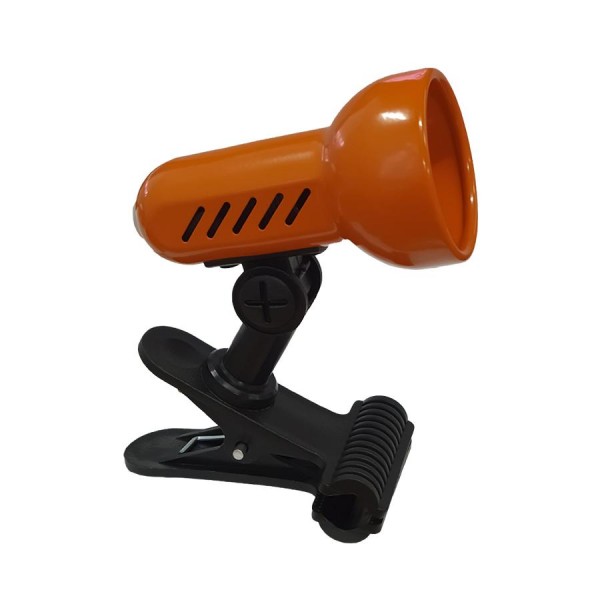 Csiptetős lámpa E14 40W narancssárga MET