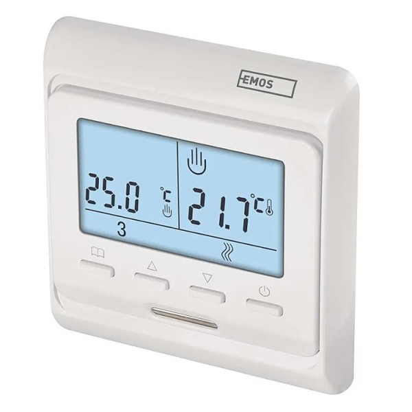 Szobatermosztát S+padlóérz. 5-50°C