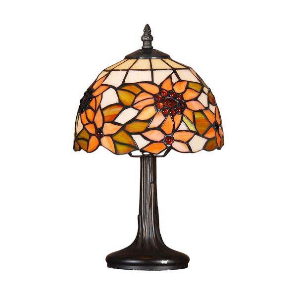 Asztali lámpa E14 40W színes TIFFANY