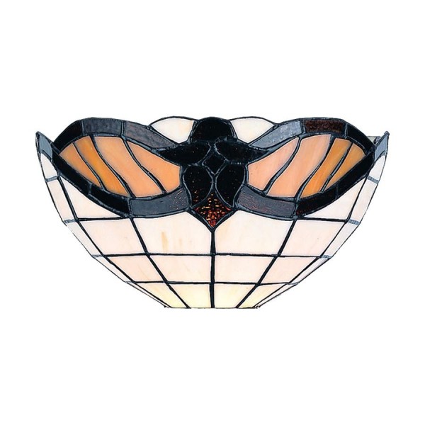 Fali lámpa E14 40W színes TIFFANY
