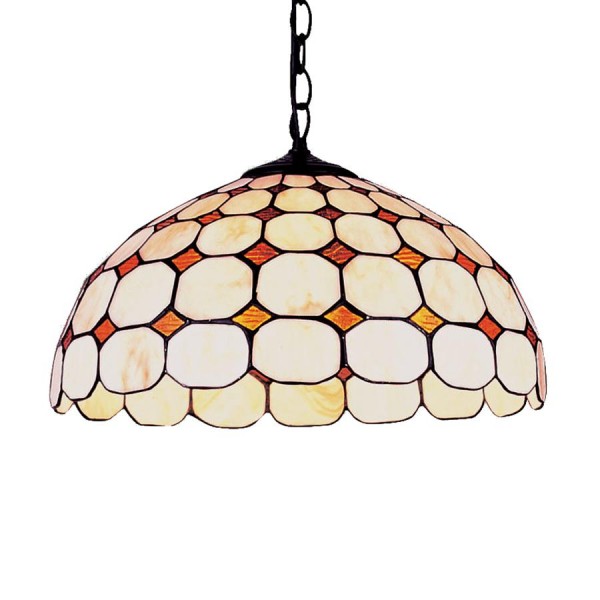 Függeszték E27 60Wx2 színes TIFFANY