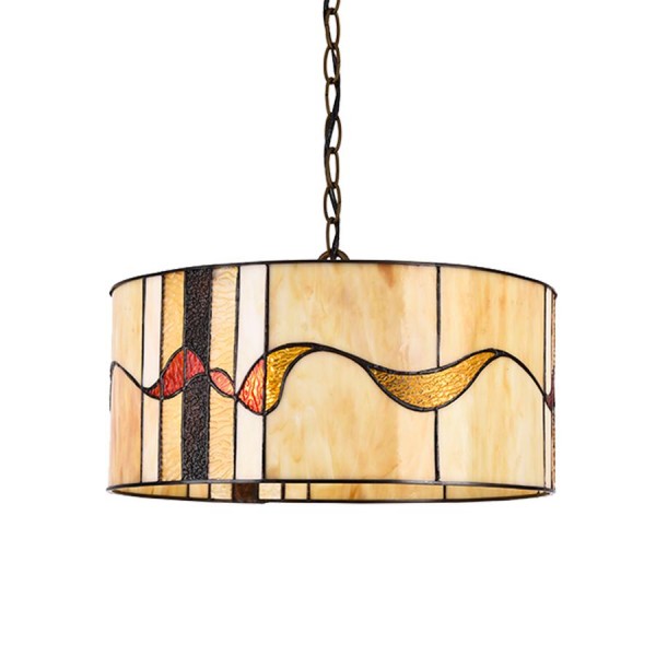 Függeszték E27 60Wx2 színes TIFFANY