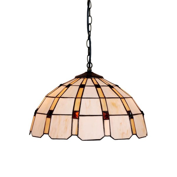 Függeszték E27 60Wx2 barna TIFFANY