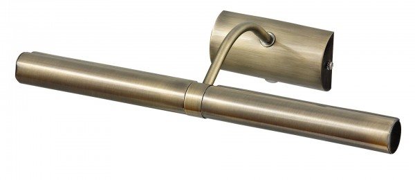 Képmegvilágító E14 40Wx2 antik réz PICTU