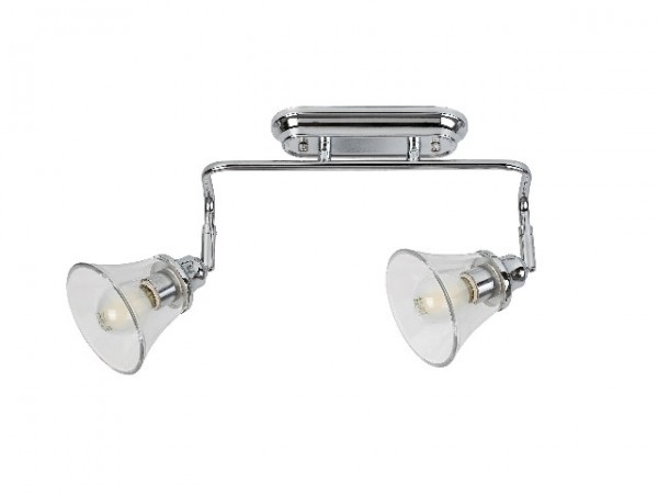 Lámpatest E14 40Wx2 króm ANTOINE