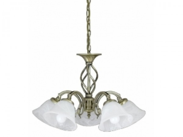 Függeszték E14 40Wx5 bronz BECKWORTH