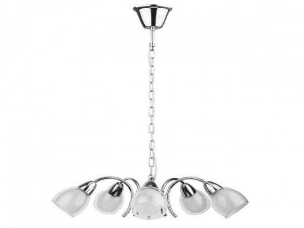 Függeszték E14 40Wx5 króm DAVE