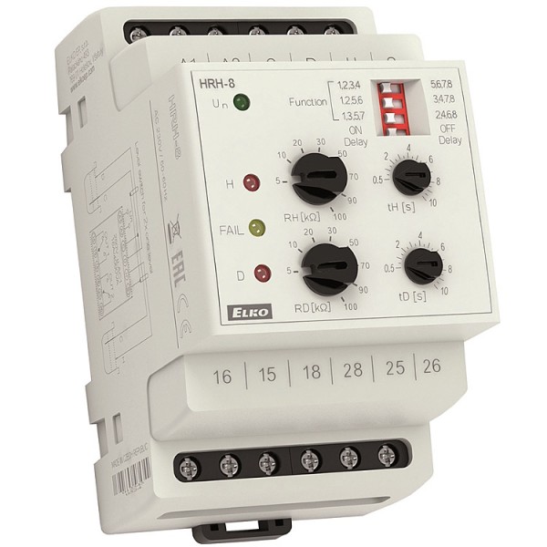 Szintkapcsoló relé 230-240V állítható