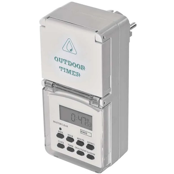 Kapcsolóóra DAF digit. IP44