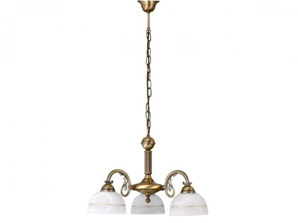 Függeszték E27 40Wx3 bronz FLOSSI