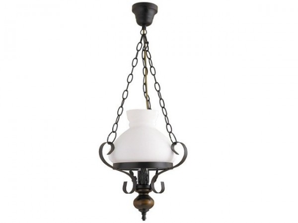 Függeszték E27 60W fekete PETRONEL