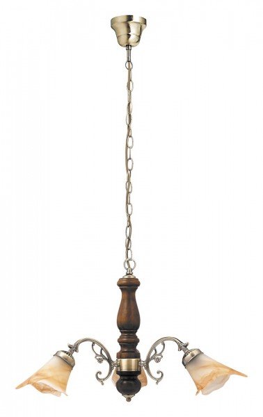 Függeszték E14 40Wx3 bronz RUSTIC