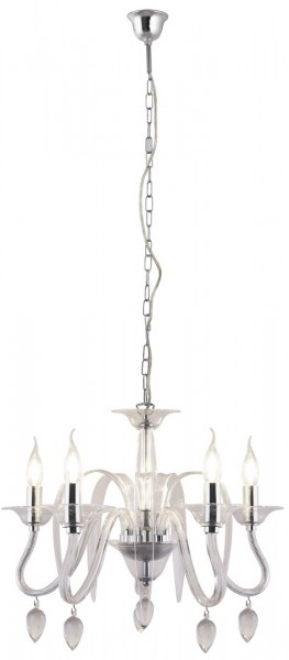 Függeszték E14 40Wx5 átlátszó MADELEINE