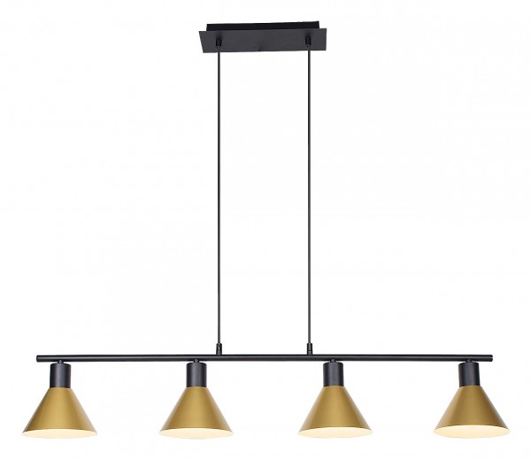 Függeszték E27 40Wx4 fekete ALVARO