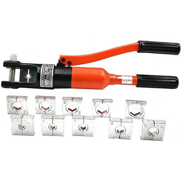 Kábelprés 10-120mm2 szigeteletlen hidrau