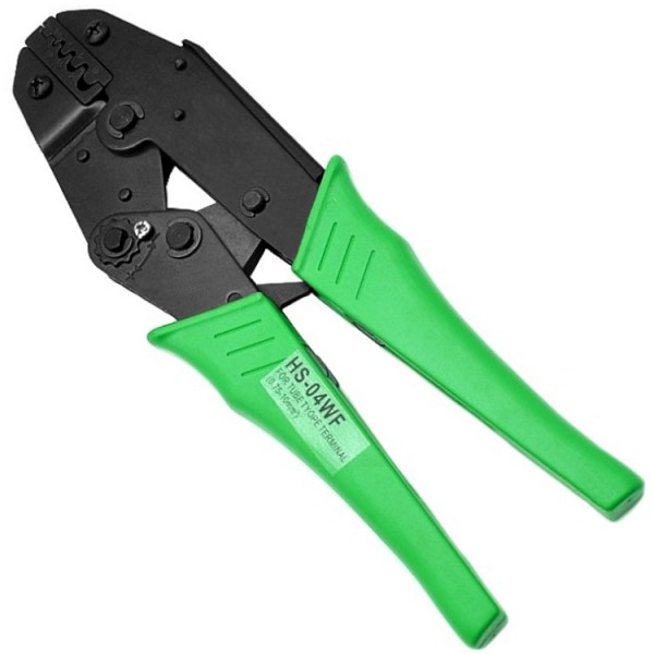 Érvéghüvely fogó 0,75-10mm2 racsnis