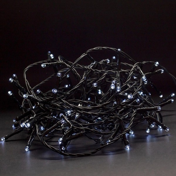 Fényfüzér 240LED hideg 24m kült.prog.SW