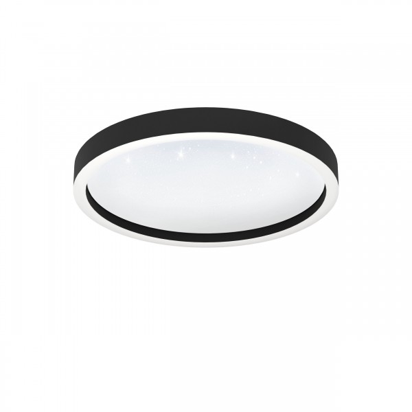 Mennyezeti lámpa LED 17,8W fekete MONTEM