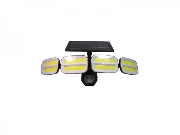 Reflektor napelemes LED 20W+mozg. 360°