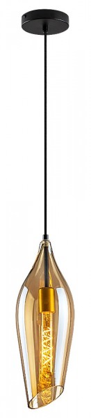 Függeszték E27 60W fekete BELLINI