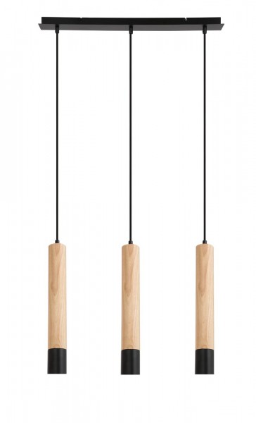 Függeszték GU10 50Wx3 bükk BRAULIA