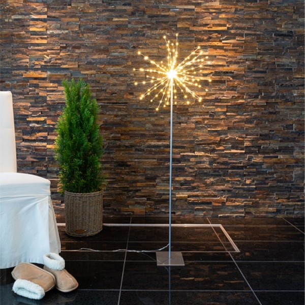 Álló tüzijáték D450 200LED meleg 120cm