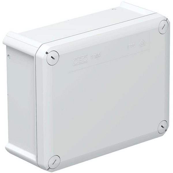 Kötődoboz fk 190x150x77mm IP65 szürke