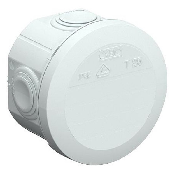 Kötődoboz fk 80mm IP65 szürke