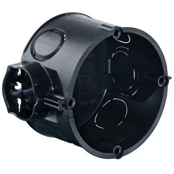 Süllyesztődoboz 65x41/71 sor fekete